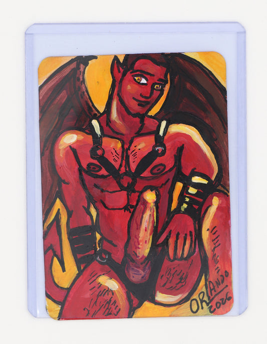 Nyx: Infernal Rod — alternate photograph of the original ACEO card by Orlando Burgos.